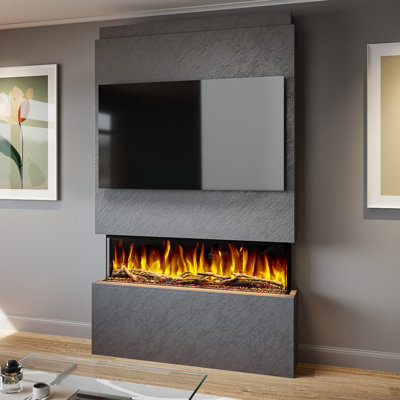 Evolution Fires 147 cm W Electric Fireplace with 5000 BTU
