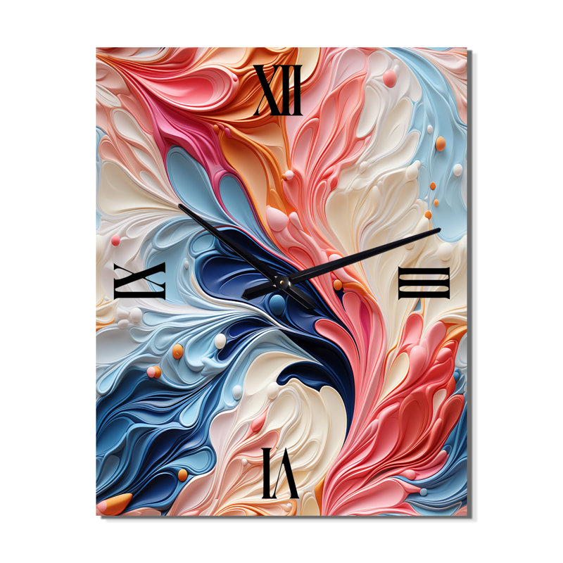 Horloge murale moderne Jasmen - Glam, Grand