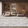 Tapis gris / ivoire Western