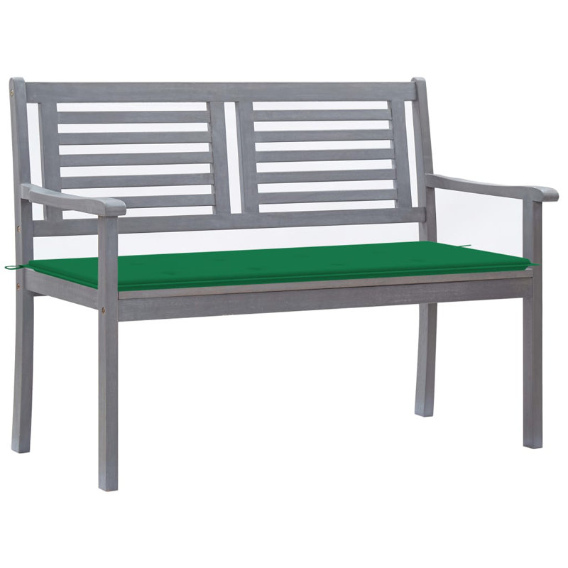 Banc d'extérieur Tabler, H 35 po x l 47,2 po x P 23,6 po, Vert