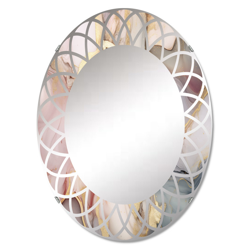 Zoei - Modern Wall Mirror Oval, 30 po x 20 po