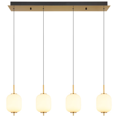 1 - Light Brass LED Pendant