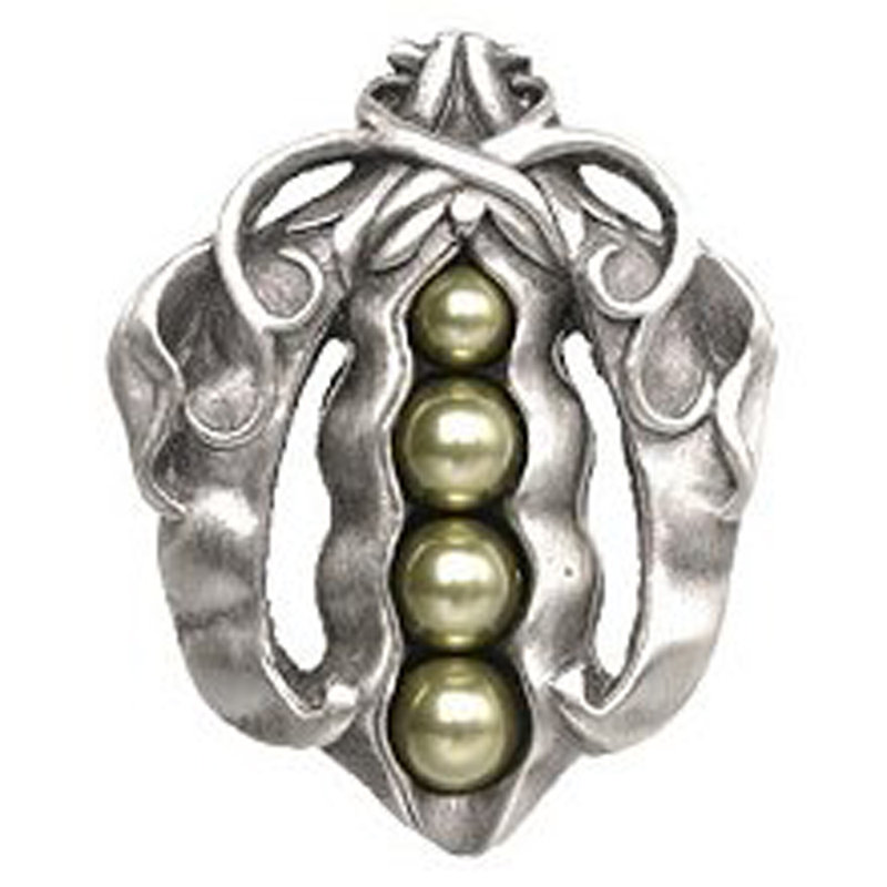 Kitchen Garden Novelty Knob, Antique Pewter