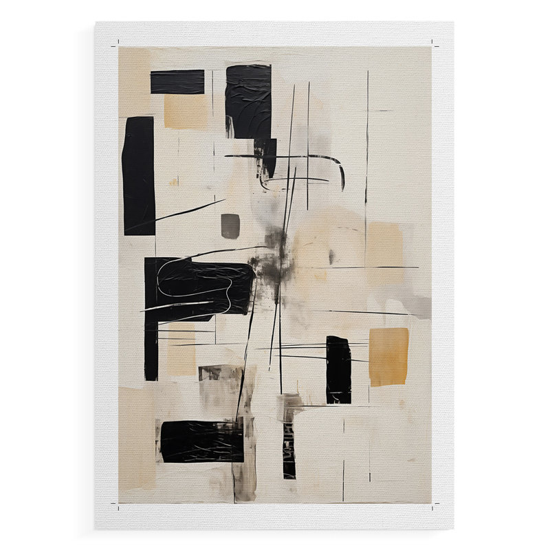 Série ABSTRACT CCDCLXV - Impression sur toile seulement - NON CADRE, H 48 po x l 32 po