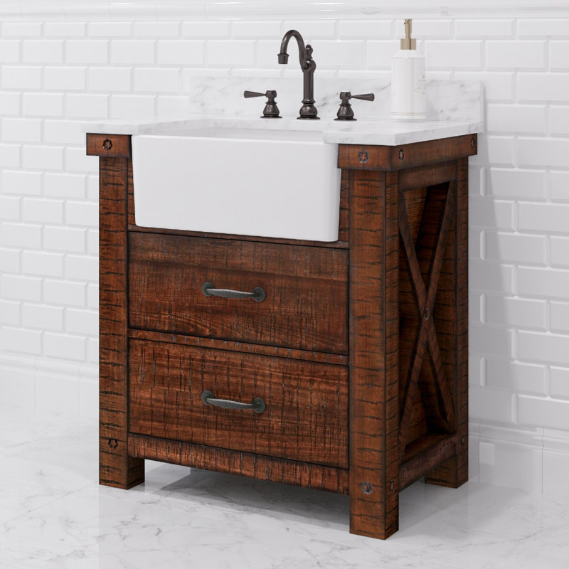 Ensemble de meuble-lavabo simple 31 po Keighley, Robinet inclus