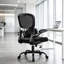 Chaise de travail ergonomique en filet avec appui-tête et repose-pieds Baram-148254914-246564749