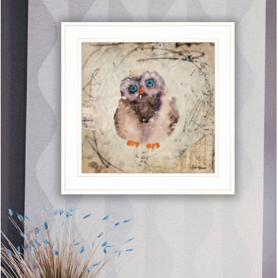«The Wonder Years I», art mural encadré pour le salon, décoration murale par Britt Hallowell