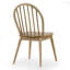 Ensemble de 2 chaises en bois massif délavé Astra avec dossier Windsor-866711640