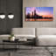 «Chicago - Burning Amber Sunset» par Epic Portfolio, art mural sur toile-101649247