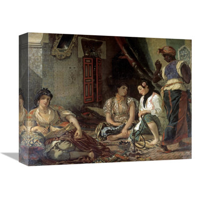 " Algerian Women In Their Apartment " by Eugene Delacroix