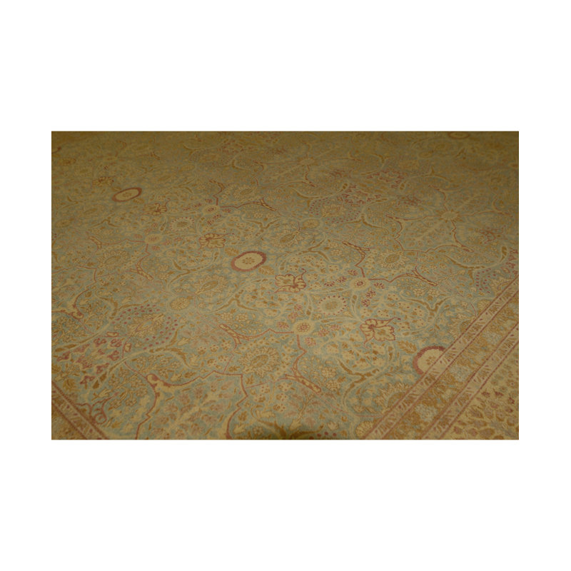 Wool Oriental Area Rug in Brown