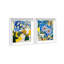 Blue Sunshine Set Shadowbox Floral & Botanical Print by Oliver Gal, Black Frame, 16 x 20-2089161045-2089161049