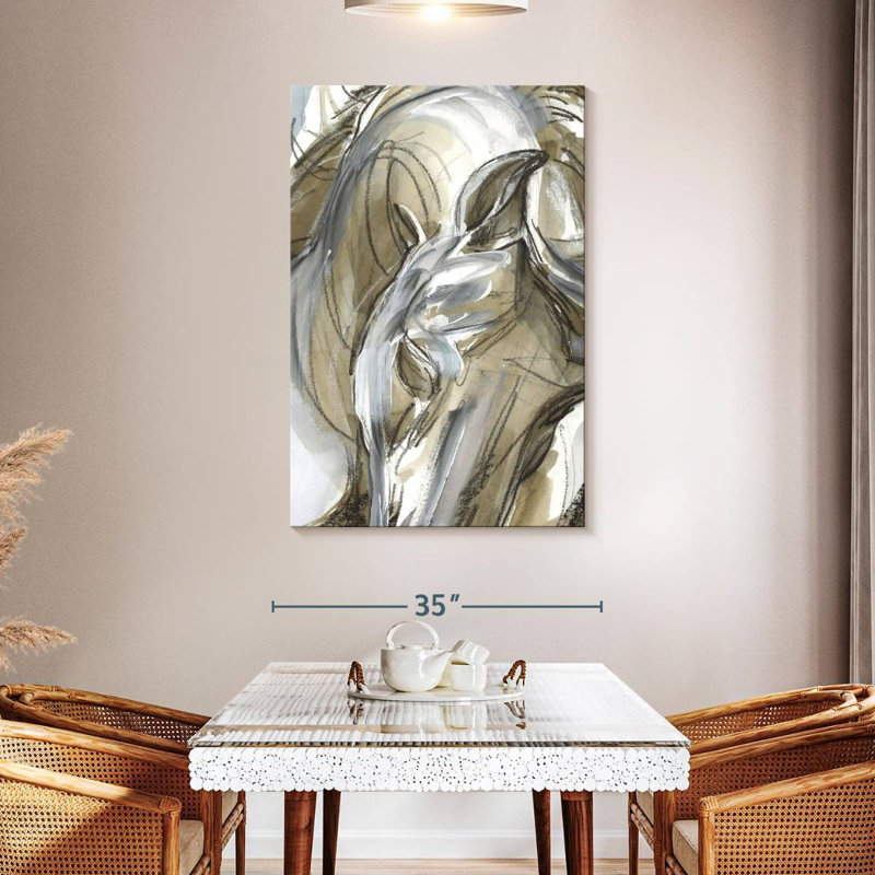 Avery Horse Abstraction I, H 48 po x l 32 po