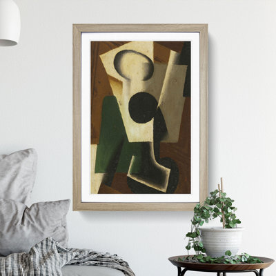 Still Life with a Glass by Juan Gris - Picture Frame Painting