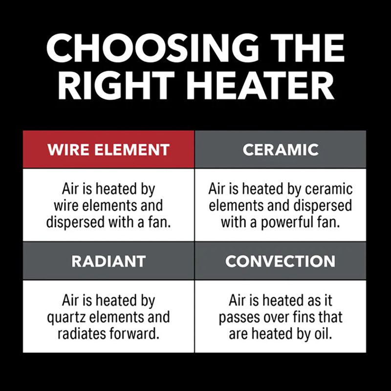 Perfect Aire 160 sq ft Electric Utility Milkhouse Heater 5118 BTU