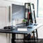 VIVO 71 x 30 inch Square Corner Table Top for Standing Desk Frames (DESK-TOP71B-S)