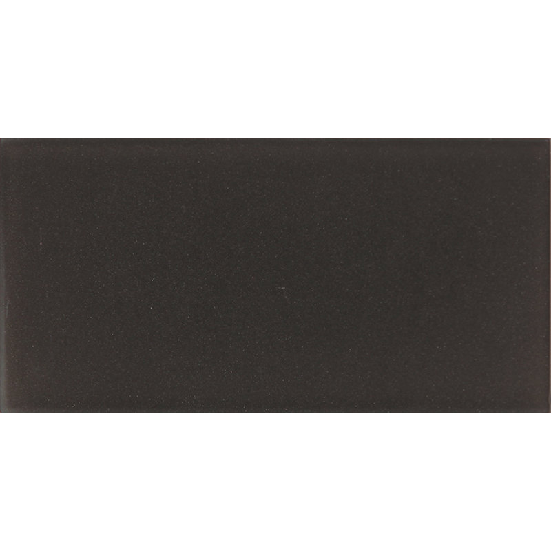 3"X 6" Matte Finished Glass Subway Tile, Ash Gray