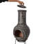 Foyer d'extérieur brûlant au charbon de bois Chiminea-66300995