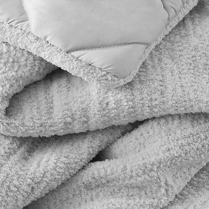 Snug Comforter, Cloud Gray, Full Comforter
