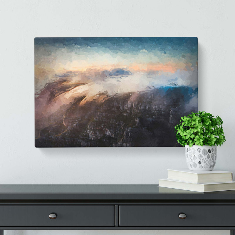 Cable Mountain South Africa - Wrapped Canvas Print, 91.4 cm H x 61 cm W