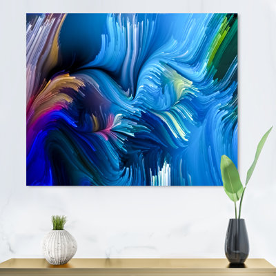 Synergies of liquid art - reproduction d'art sur toile