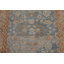 Tapis unique en laine bleu 3 pi x 3 pi 11 po New Age
