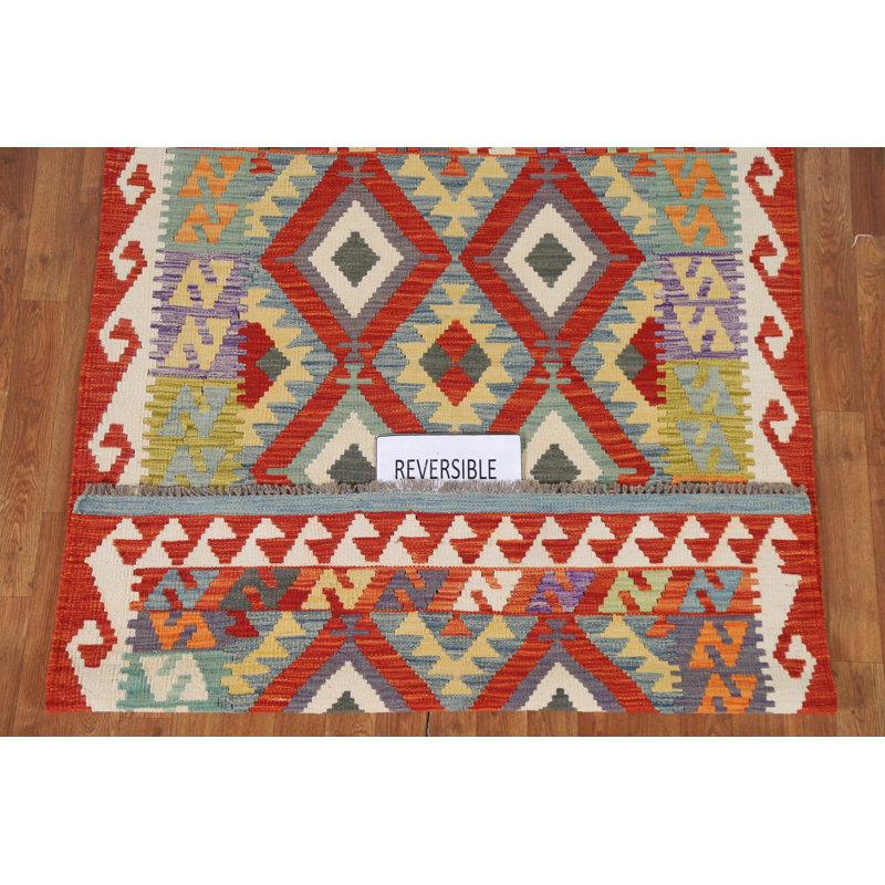 Tapis géométrique Kilim