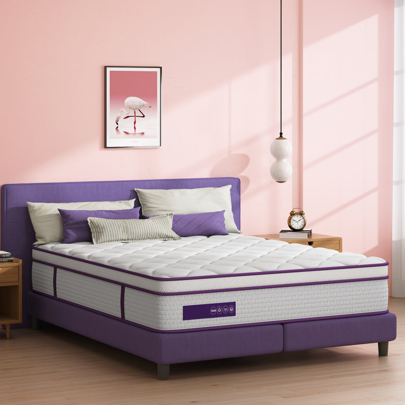 Matelas hybride en mousse viscoélastique 10 pouces, Double