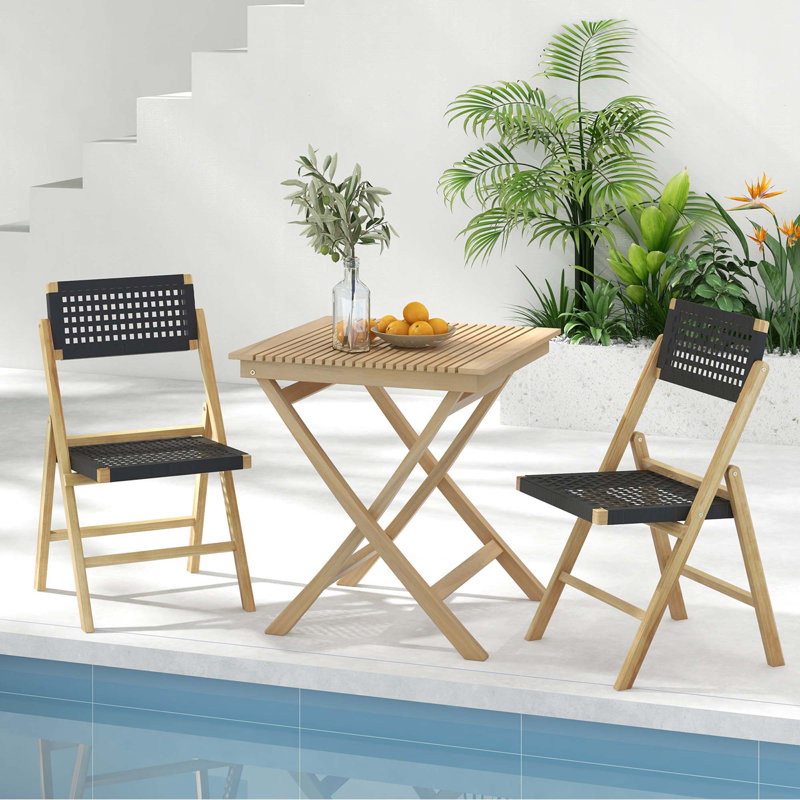 Chaise d'appoint de patio Amary