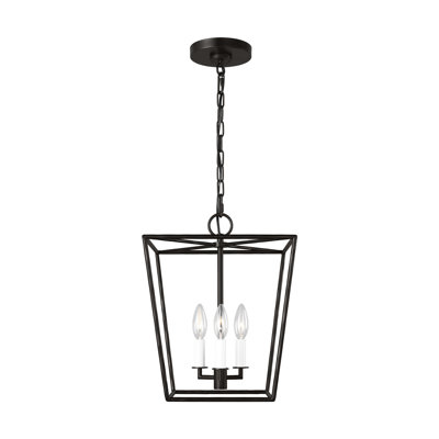 Ellen Degeneres Viota 3 Light Dining Room Entry Hallway Pendant