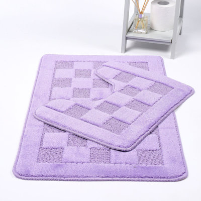 Emitte Polyester Blend Non-Slip Contour Mat