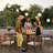6 - Person Rectangular Iron Dining Set with Cushions