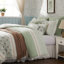 Édredon en coton pour grand lit, avec ornement floral, grand lit
