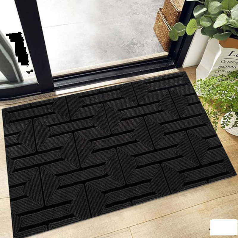 Modern Geometric Area Rug Abstract Textured Carpet For Living Room Bedroom Special Size Long Hallway Rug Floor Mats Small Door Mats