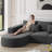 Boneless 105" Heavyweight Sectional Couch With L-shape Chaise No Assembly Required Modern Modular Sofa With Extra Deep Seat Cozy Upholstered Couches For Living Room Bedroom-379312159-381076076