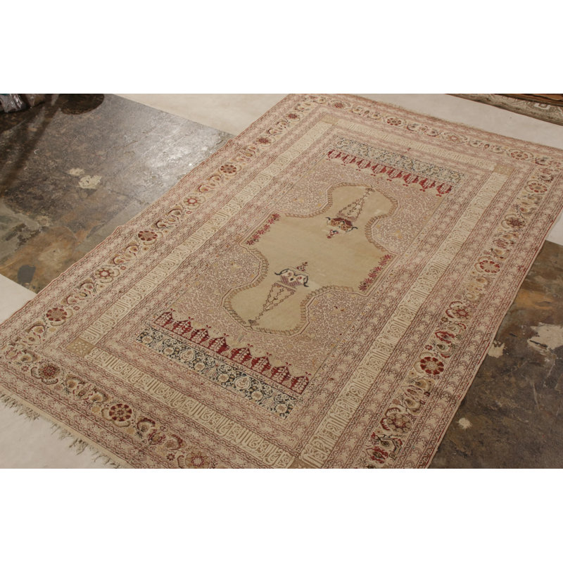 One-of-a-Kind 5’11”x9’2” Hand Knotted Area Rug