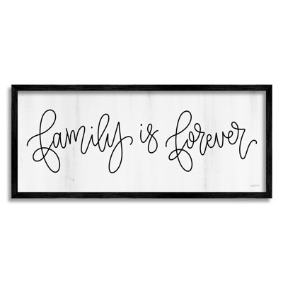 «Family Is Forever Expression Rustic» par imperfect Dust - impression