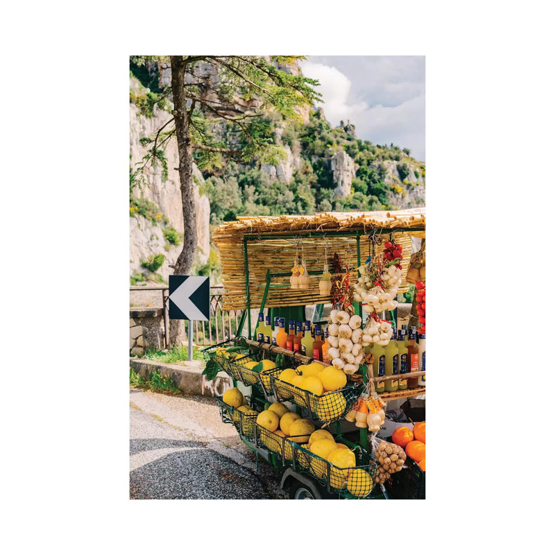 Amalfi Coast Drive XV 1 Piece Wall Art on Canvas, 30.48cm H x 20.32cm W x 1.91cm D, Wrapped Canvas