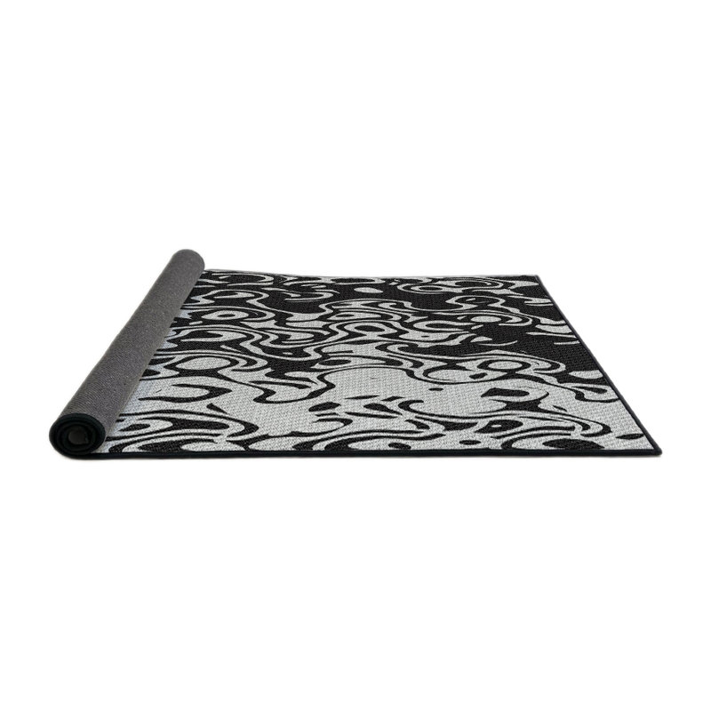 Abstract Indoor Rug, Round 7'