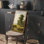 Art mural encadré abstrait rétro antique classique pour chambre à coucher