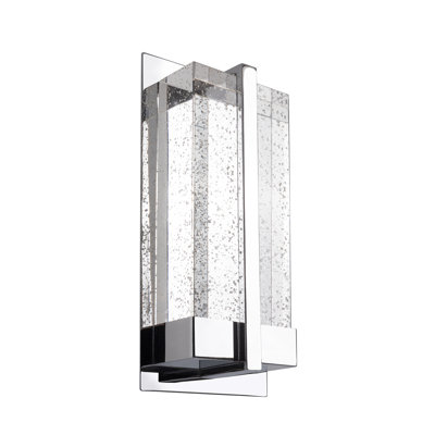 Gable Steel LED Flush Mounted Sconce
