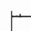 60" W X 76" H Sliding Frameless Shower Door With Clear Glass