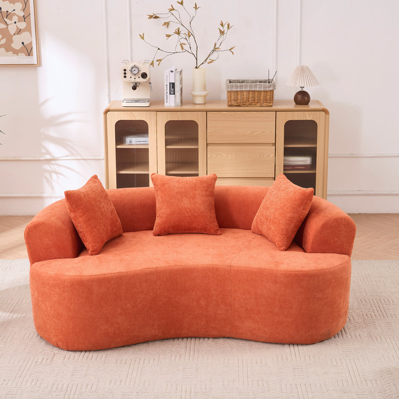 Canapé pour salon, chambres à coucher, Orange