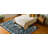 Washable Area Rug, Non-Slip Low Pile Stain Resistance Rug with Peacock and Deer, Animal Carpet for Living Room, Bedroom, Dining Room-49031357-49031356
