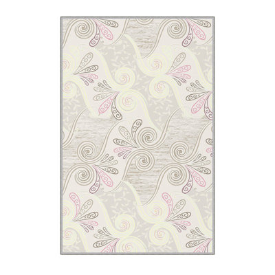Premium Hall Carpet – 3.3 x 9.8 ft, 100% Polyester, 0.3 in Pile Height | Antibacterial, Non-Slip Underside, Machine Washable | 3D Digital Print Design, Durable & Easy to Clean, Ideal for Home Decor