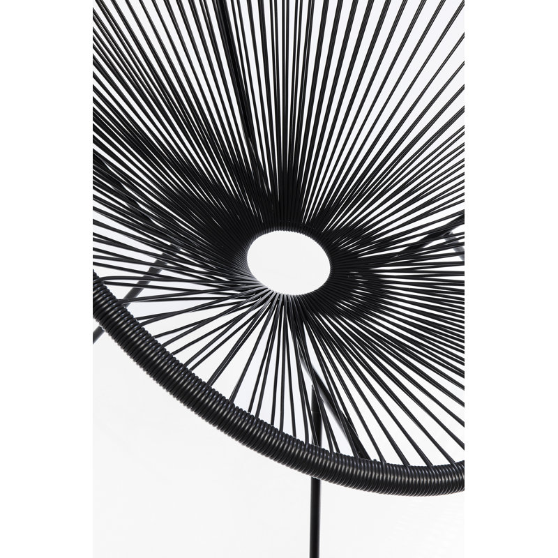 Acapulco armchair, Black