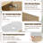 Eaton 54" Wall-Mounted Single Bathroom Vanity with Engineered Stone Top-1775154222-1775154209