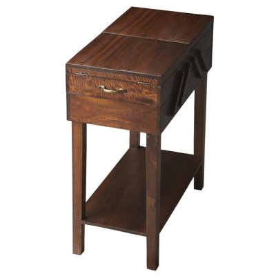 Stephanie Side Table with Storage