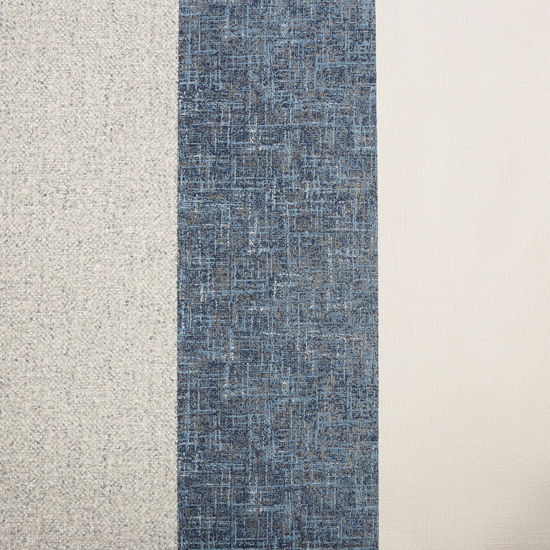 Superfresco Meadow Gold Plain 10m x 52cm Matte Wallpaper Roll, Navy