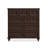 Dark Walnut Solid Wood Accent Cabinet